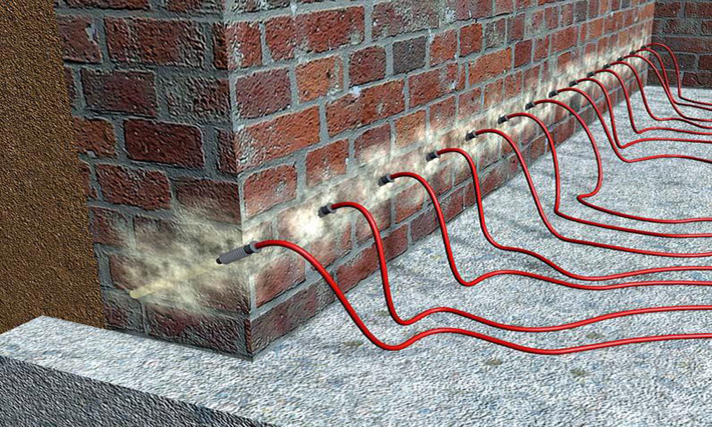 Устранение протечек подвала гидроизоляцией Ниппон Айс