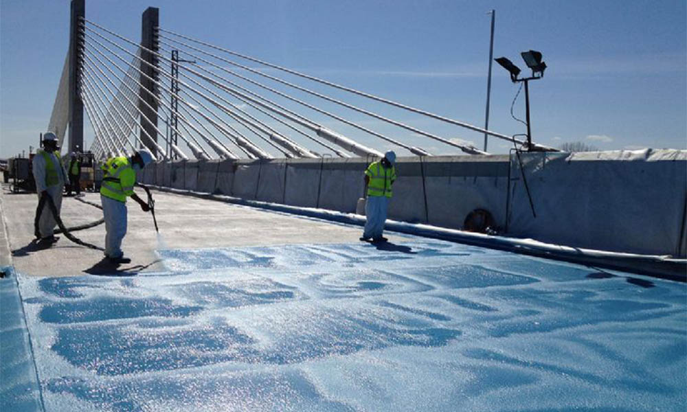 Гидроизоляция мостов и сооружений совершенным материалом Гипердесмо