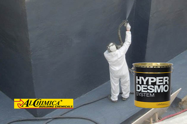 Гидроизоляция кровли мастикой Гипердесмо