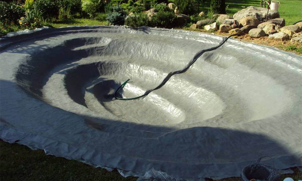 Гидроизоляция прудов и водоемов Hyperdesmo