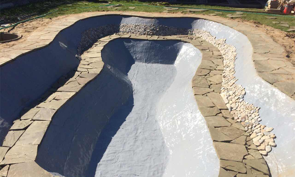 Гидроизоляция прудов и водоемов Hyperdesmo