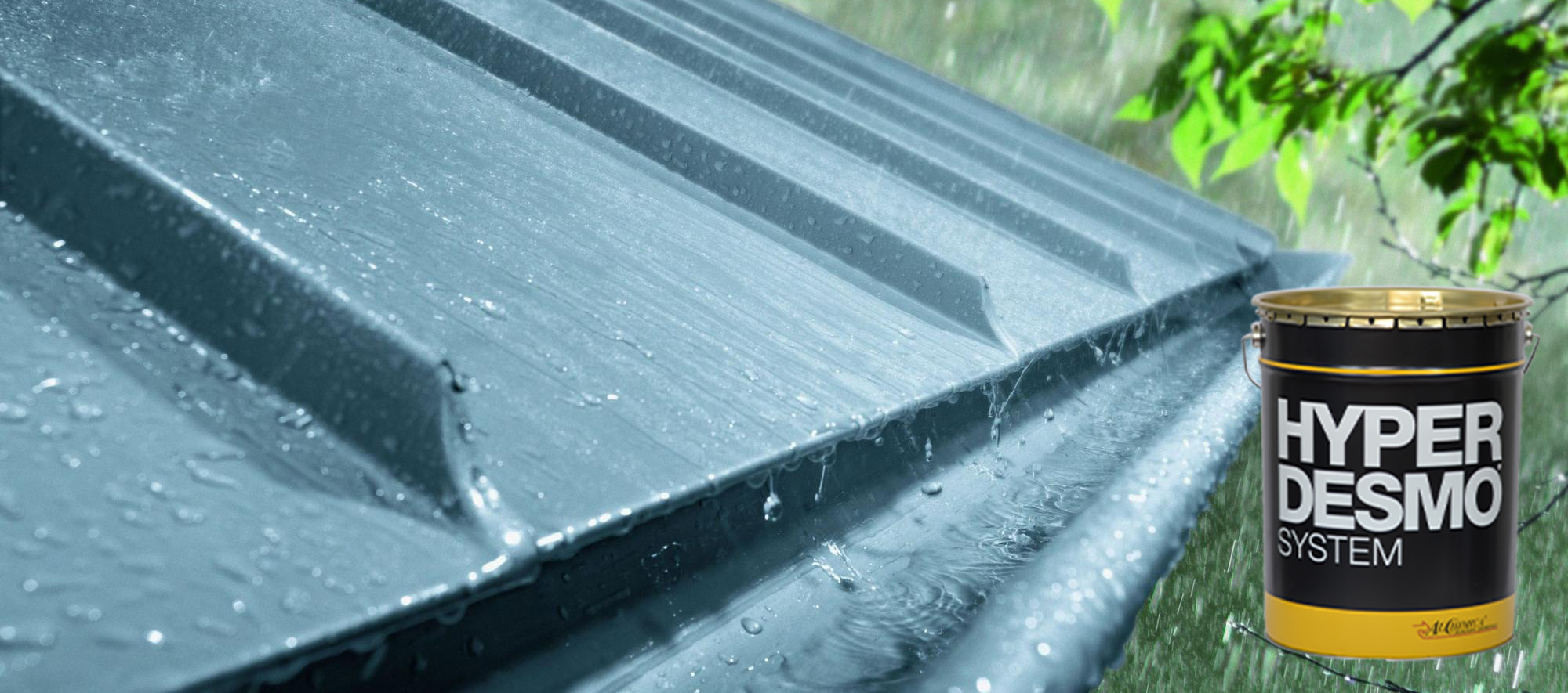 Гидроизоляция Фальцевой кровли с применением гидроизоляции Hyperdesmo