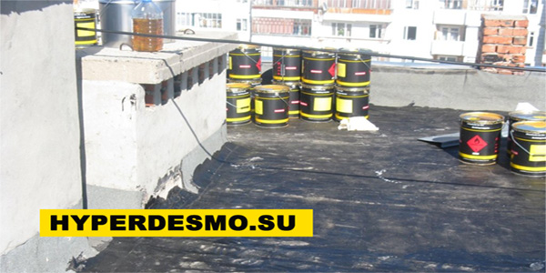 Гидроизоляция рулонной кровли