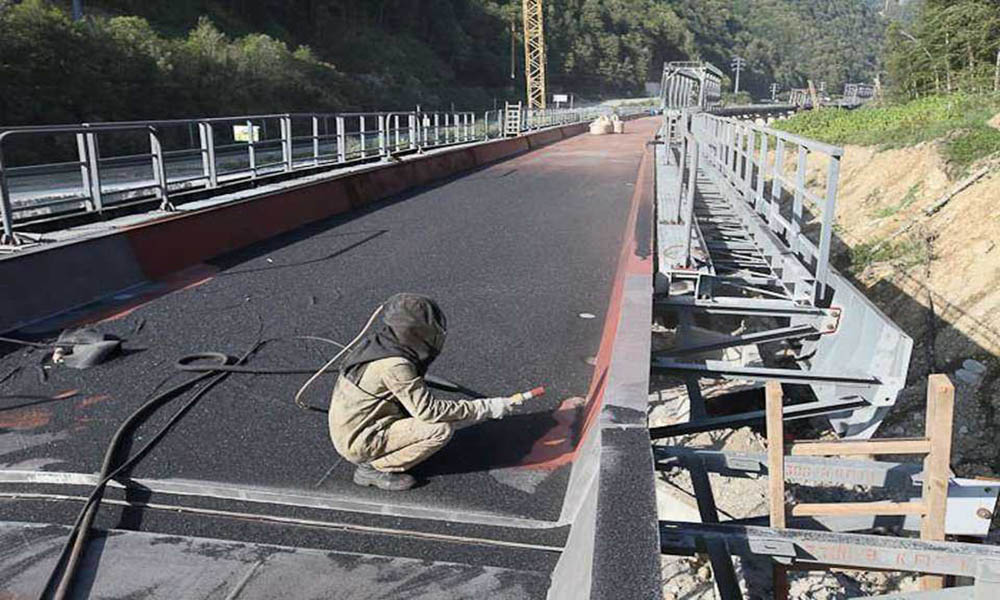 Гидроизоляция мостов и сооружений совершенным материалом Гипердесмо