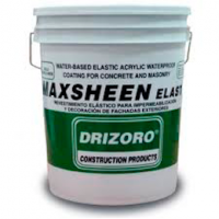Drizoro Maxsheen Elastic (Максшин Эластик) Долговечное эластичное гидроизоляционное декоративное покрытие для фасадов и внешних элементов зданий