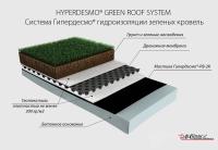 Система Гипердесмо гидроизоляции Зеленых кровель