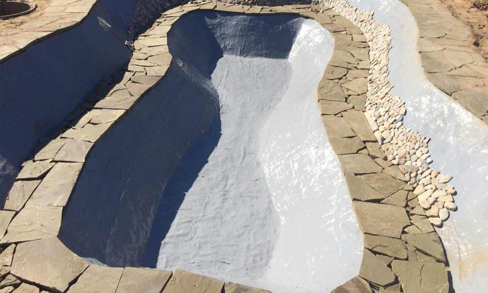 Гидроизоляция прудов и водоемов Hyperdesmo