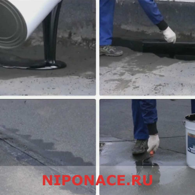 Гидроизоляция Жидкая Кровля Nippon Ace 20 кг.