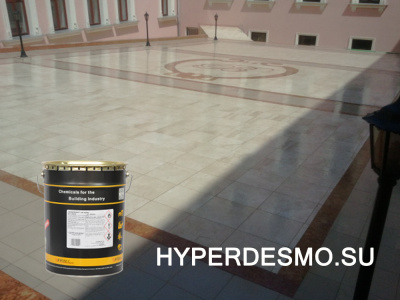 Прозрачная полиуретановая гидроизоляция Hyperdesmo T 2 л.