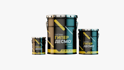 Полиуретановая гидроизоляция Гипердесмо (Россия) 6кг.